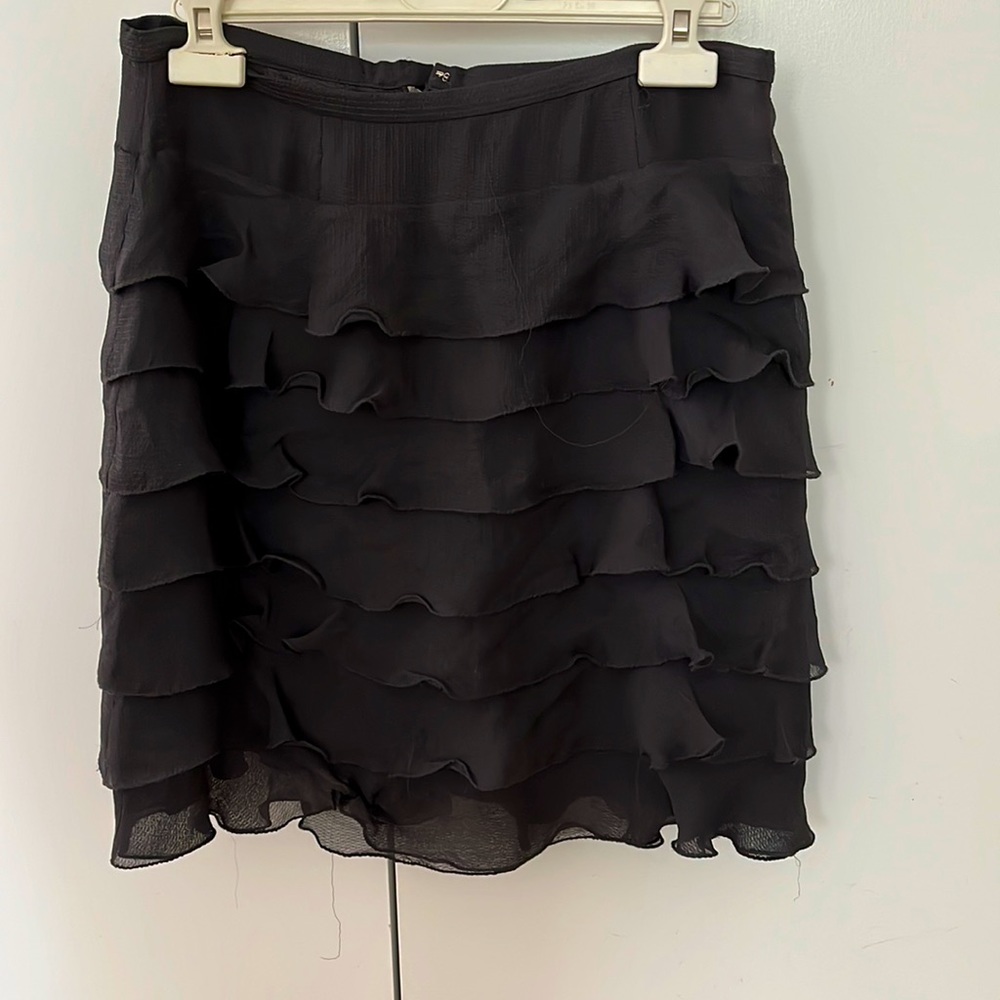 Marc by Marc Jacobs grey ruffle skirt